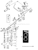 Page C Diagram and Parts List for GLT900  Poulan Trimmer
