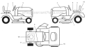 Part Location Diagram of 158181 Husqvarna Saddle Inst Decal