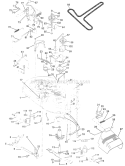 Part Location Diagram of 532164963 Husqvarna Alternative for 532145411: MOWER DECK Complete