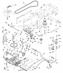 Part Location Diagram of 532194971 Husqvarna Console Shift Stlt