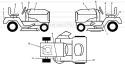 Part Location Diagram of 166265 Husqvarna Decal Fender Sd Lawn