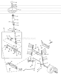 Part Location Diagram of 532140045 Husqvarna Cap Wheel Steer Ayp