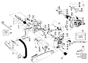Page E Diagram and Parts List for MICROXXV MICRO XXV Poulan Chainsaw