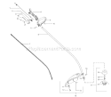 Page A Diagram and Parts List for P1500  Poulan Trimmer