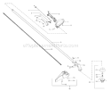 Page A Diagram and Parts List for P2500  Poulan Trimmer