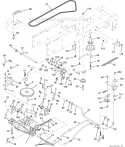 Part Location Diagram of 597068804 Husqvarna Transaxle link