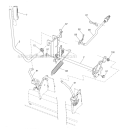 Mower Lift Diagram and Parts List for PB19542LT 2008-04 - 96042003402 Poulan Lawn Tractor