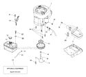 Engine Diagram and Parts List for PB19542LT 2008-04 - 96042003402 Poulan Lawn Tractor