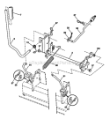 Mower_Lift_Lever Diagram and Parts List for PB19546LT 96042003505 Poulan Lawn Tractor