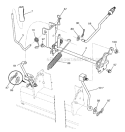 Mower LiftDeck Lift Diagram and Parts List for PB195H42LT 2011-06 - 9604201230 Poulan Lawn Tractor