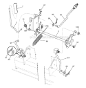Mower LiftDeck Lift Diagram and Parts List for PB195H42LT 2011-07 - 96042013601 Poulan Lawn Tractor