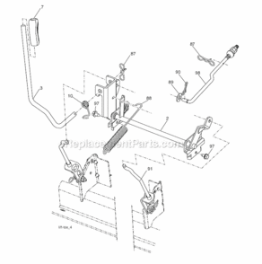 Part Location Diagram of 194209 Poulan Pin Cotter