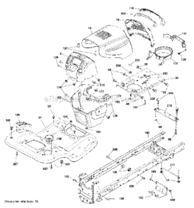Part Location Diagram of 414872X421 Poulan Fender