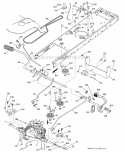 Part Location Diagram of 408784 Husqvarna Adapter Transaxle