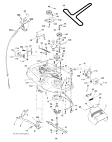 Part Location Diagram of 131335 Poulan Spring Extension