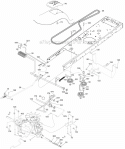 Part Location Diagram of 194322 Husqvarna Keeper Belt Centerspan