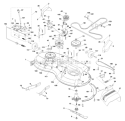 Part Location Diagram of 400426 Poulan Lever Control