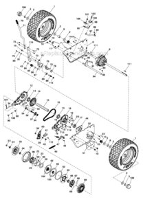 Part Location Diagram of 532436918 Poulan Weldment.Shift.Fd2