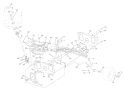 Steering Assembly Diagram and Parts List for PBGT22H54 2006-03 Poulan Lawn Tractor
