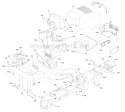Part Location Diagram of 532195651 Husqvarna Cargo, Asm, Net, Dash, Lower