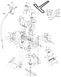 Part Location Diagram of 159767 Poulan Bracket Asm.