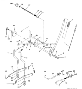 Part Location Diagram of 184432 Husqvarna Plunger Asm.