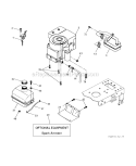 Mower/Cutting Deck Diagram and Parts List for PO15538LT 96012006800 Poulan Lawn Tractor