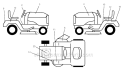 Part Location Diagram of 133671 Husqvarna Pad, Footrest