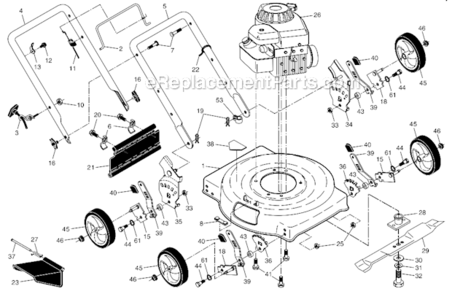 Part Location Diagram of 581708335 Husqvarna KIT HSG 22SD ECON 428 SYM