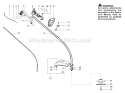 Part Location Diagram of 530054485 Husqvarna Trimmer Head