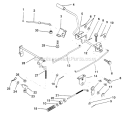 Page A Diagram and Parts List for PP1036SA  Poulan Lawn Tractor