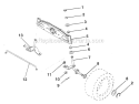 Page G Diagram and Parts List for PP1036SA  Poulan Lawn Tractor