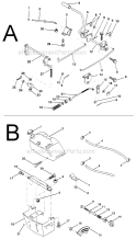 Part Location Diagram of 532138393 Husqvarna Assembly, Dash & Fuel Tank