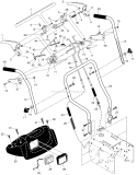 Part Location Diagram of 68038 Husqvarna Nut, Lock 1/4-20
