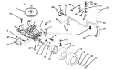 Part Location Diagram of 532124601 Husqvarna Support, Handle Shift R.H.