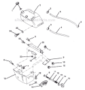Part Location Diagram of 130051 Husqvarna Plate, Support