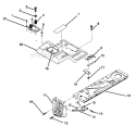 Part Location Diagram of 126993X Husqvarna Console, Shift Control