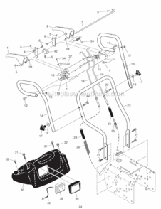 Part Location Diagram of 401620 Poulan Bulb