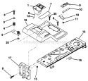 Page G Diagram and Parts List for PP11536KA  Poulan Lawn Tractor