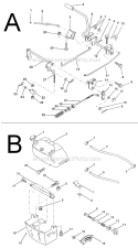 Part Location Diagram of 127369 Husqvarna Link, Threaded