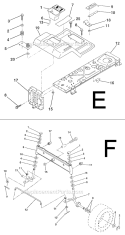 Part Location Diagram of 140782 Husqvarna Drawbar
