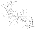 Page K Diagram and Parts List for PP1236A  Poulan Lawn Tractor