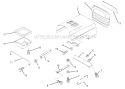 Page H Diagram and Parts List for PP1236A  Poulan Lawn Tractor