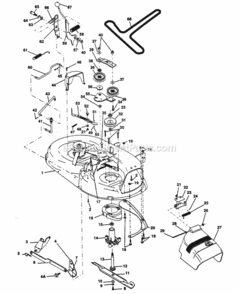 Part Location Diagram of 532133573 Husqvarna Arm Asm Clutch Primary