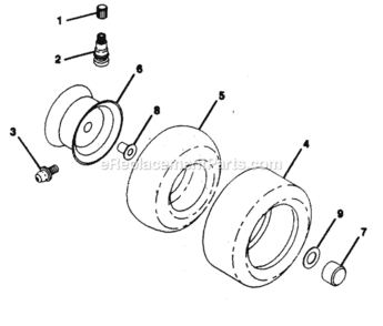Page I Diagram and Parts List for PP12538  Poulan Lawn Tractor