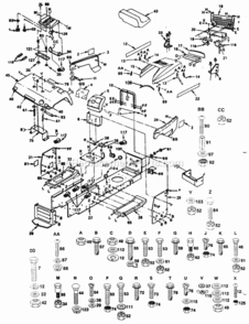 Part Location Diagram of 532105736 Husqvarna Shield, Heat