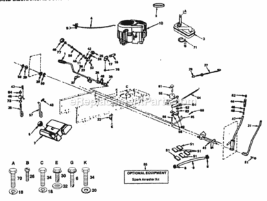 Part Location Diagram of 532127073 Husqvarna Strip, Foam