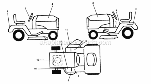 Part Location Diagram of 532146517 Husqvarna Decal Hood Rh