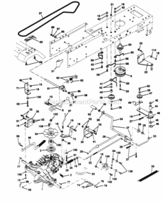 Part Location Diagram of 532145028 Troy-Bilt Lock Washer