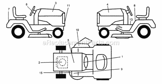 Part Location Diagram of 532142782 Husqvarna Decal Hood Rh